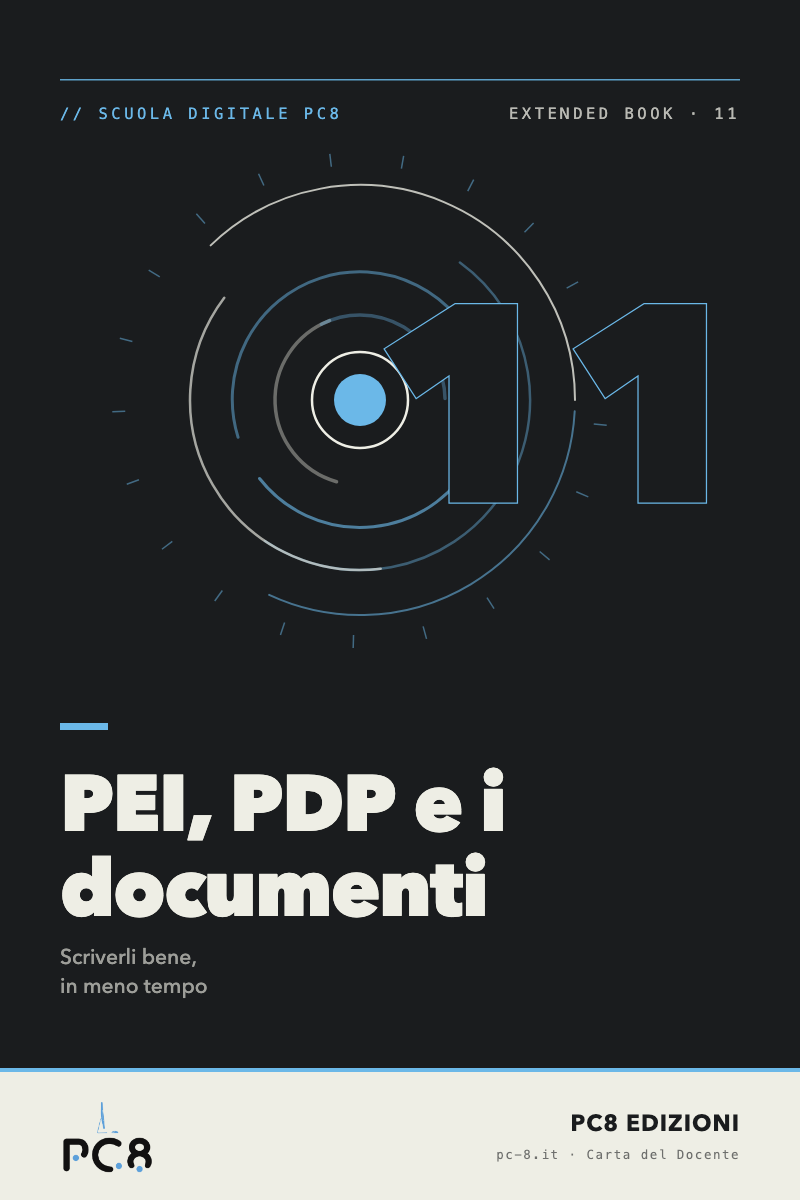 Copertina: PEI, PDP e documenti del sostegno